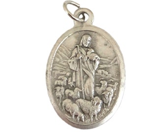 Jesus with Sheep Medals Good Shepherd Holy Catholic Pendant