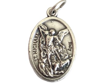 St Michael Pendant Medals Patron Saint Police Catholic Gifts 1"