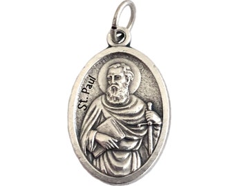 St Paul & Peter the Apostles Catholic Patron Saint Medals 1"