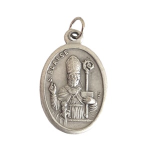 St Blaise Medals Catholic Patron Saint of Veterinarians & Animals 1&quot;
