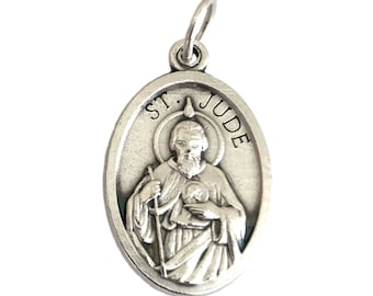 St Jude Medals Catholic Patron Saint Lost Causes Religious Pendant