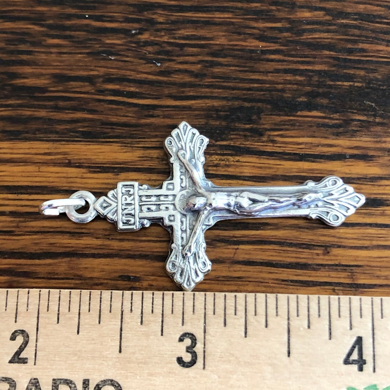 Pardon Crucifix Pendant Crosses Rosary Parts Catholic Gifts image 6