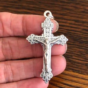 Pardon Crucifix Pendant Crosses Rosary Parts Catholic Gifts image 2