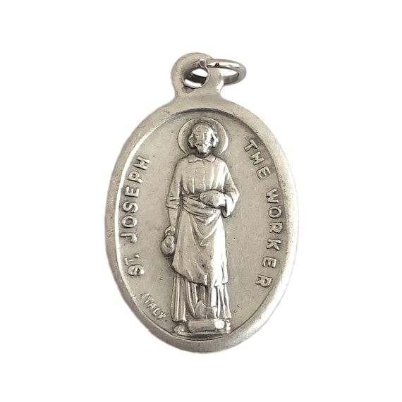 St Joseph Medals Catholic Patron Saint of Fathers, Workers, Unborn Children 1"