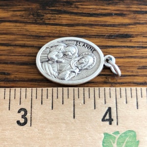 Saint Anne Medal Patron of Grandparents Catholic Gifts 1 image 3