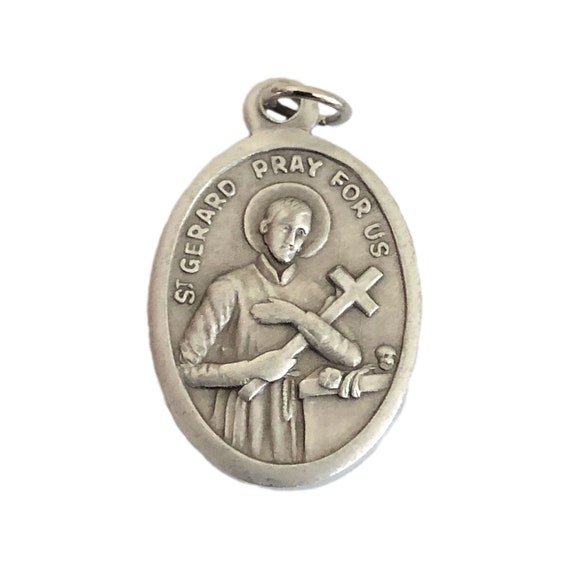 St Gerard Majella Medals Catholic Patron Saint of Mothers & Etsy