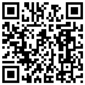 May include: Black and white QR code.