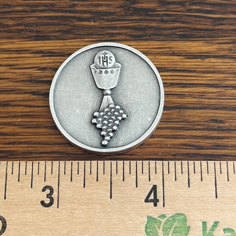 First Holy Communion Pocket Token Coins Religious Gifts - Etsy