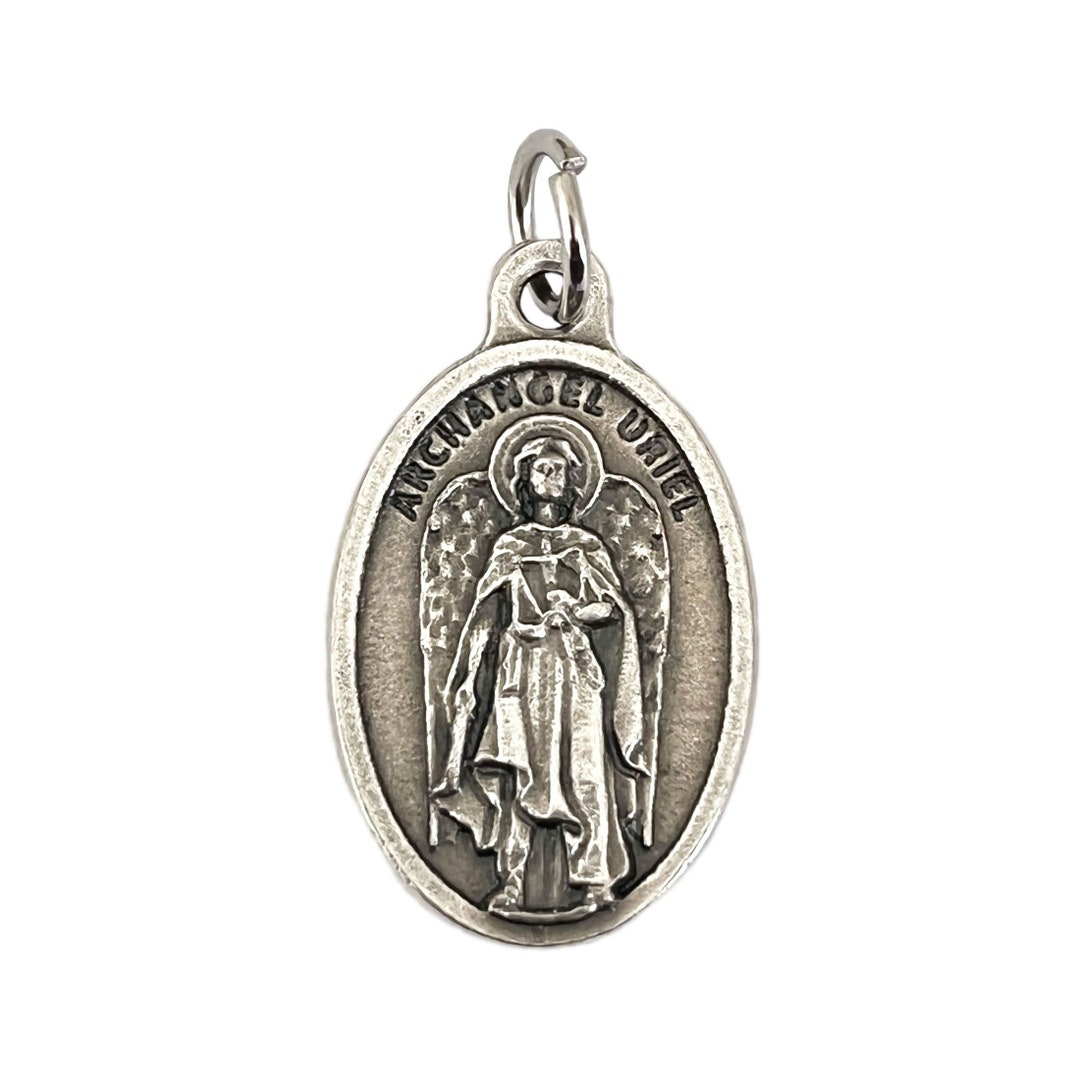 Archangel St Uriel Medals Patron Saint Pendant Confirmation Gifts