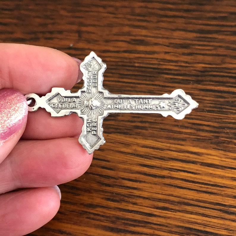 Pardon Crucifix Pendant Crosses Rosary Parts Catholic Gifts image 4