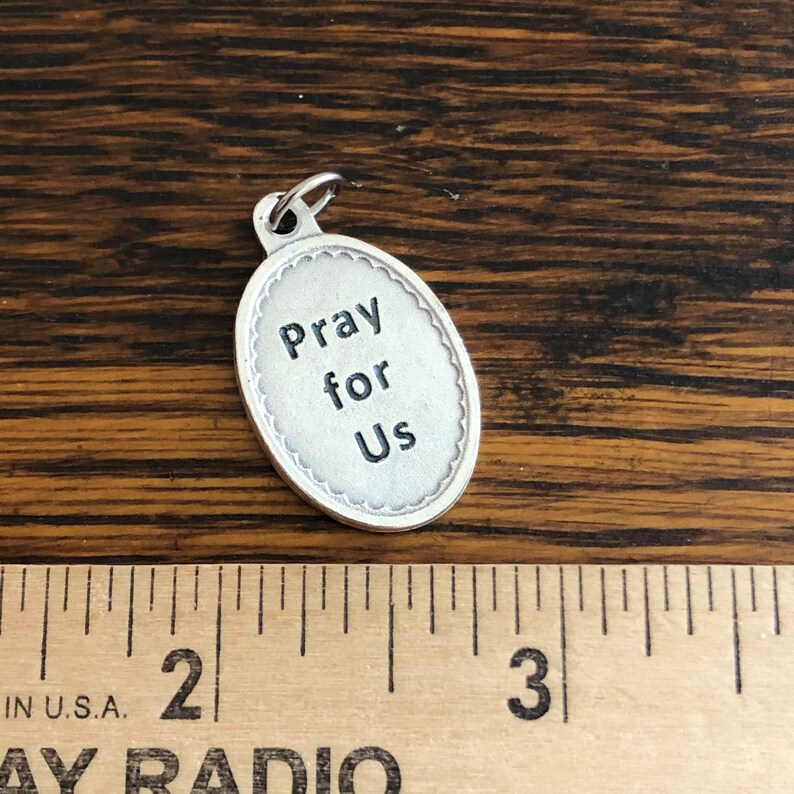 St Jude Pendant Medal Catholic Patron Saint of Lost Causes 1-1/8" - Etsy