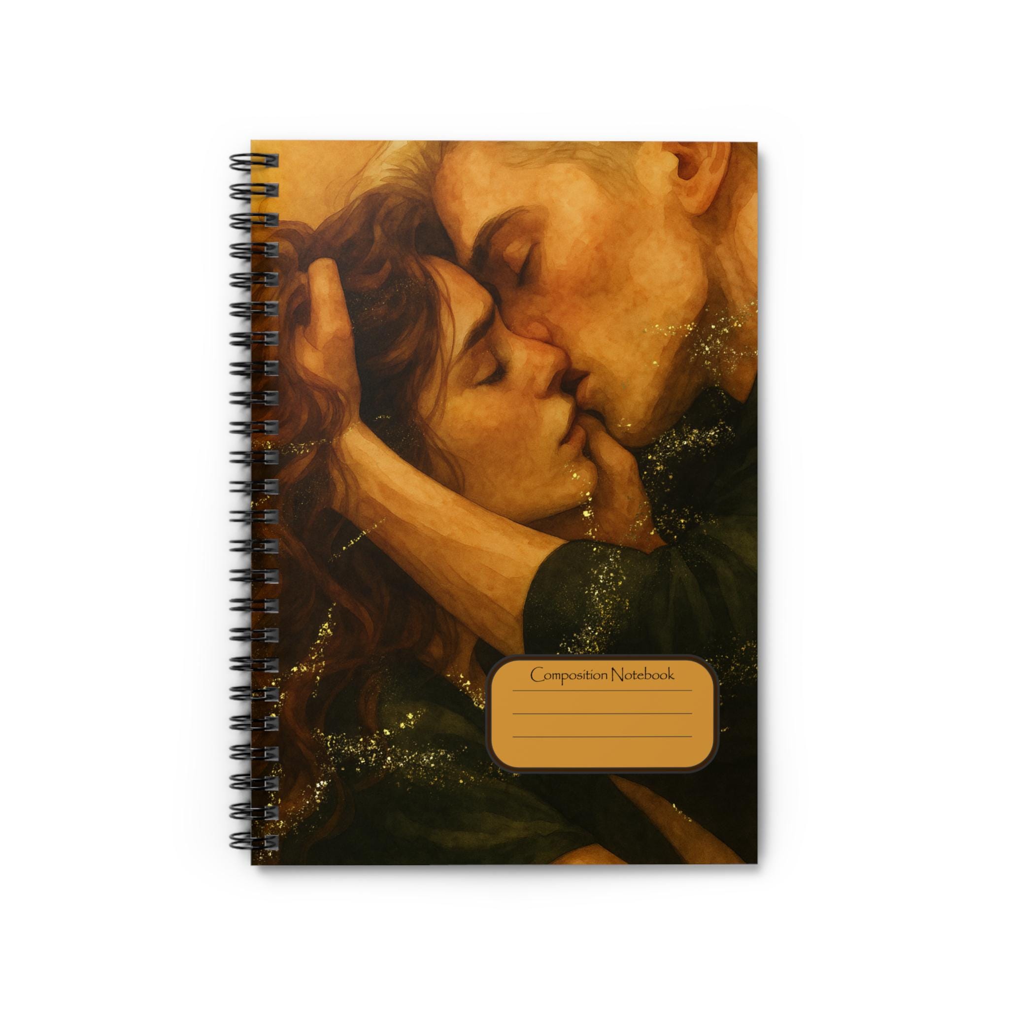 Notebook Embrace Dramione Romantic Embrace Spiral Notebook | Ruled Journal | Draco ...