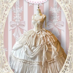 Robe secrète de mariée vintage pour fille