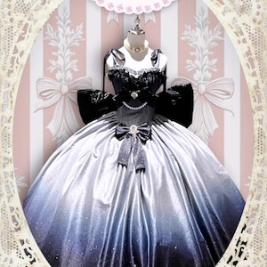 Fantasy Sea Galaxy Prinzessinnen Kleid