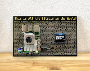 SatoshiBoard - Bitcoin Full Node DIY Kit | Build with Software, OLED Display & Step-by-Step User Manual