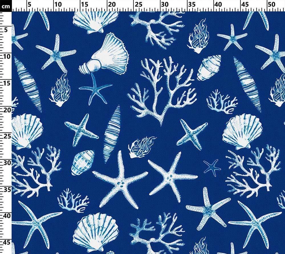 Nautical upholstery fabric