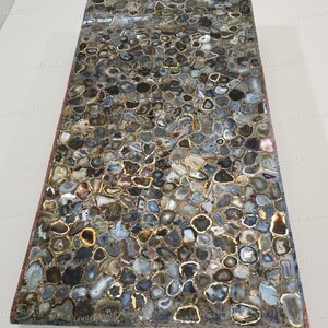 Agate Dining Table Top, Agate Coffee Table Top, Gemstone Table Top, Agate Center Table, Agate Counter Top, Agate Furniture, Agate Kitchen image 1