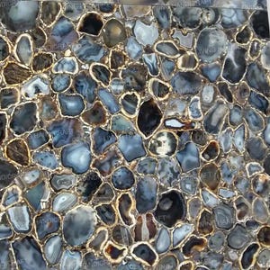 Agate Dining Table Top, Agate Coffee Table Top, Gemstone Table Top, Agate Center Table, Agate Counter Top, Agate Furniture, Agate Kitchen image 2