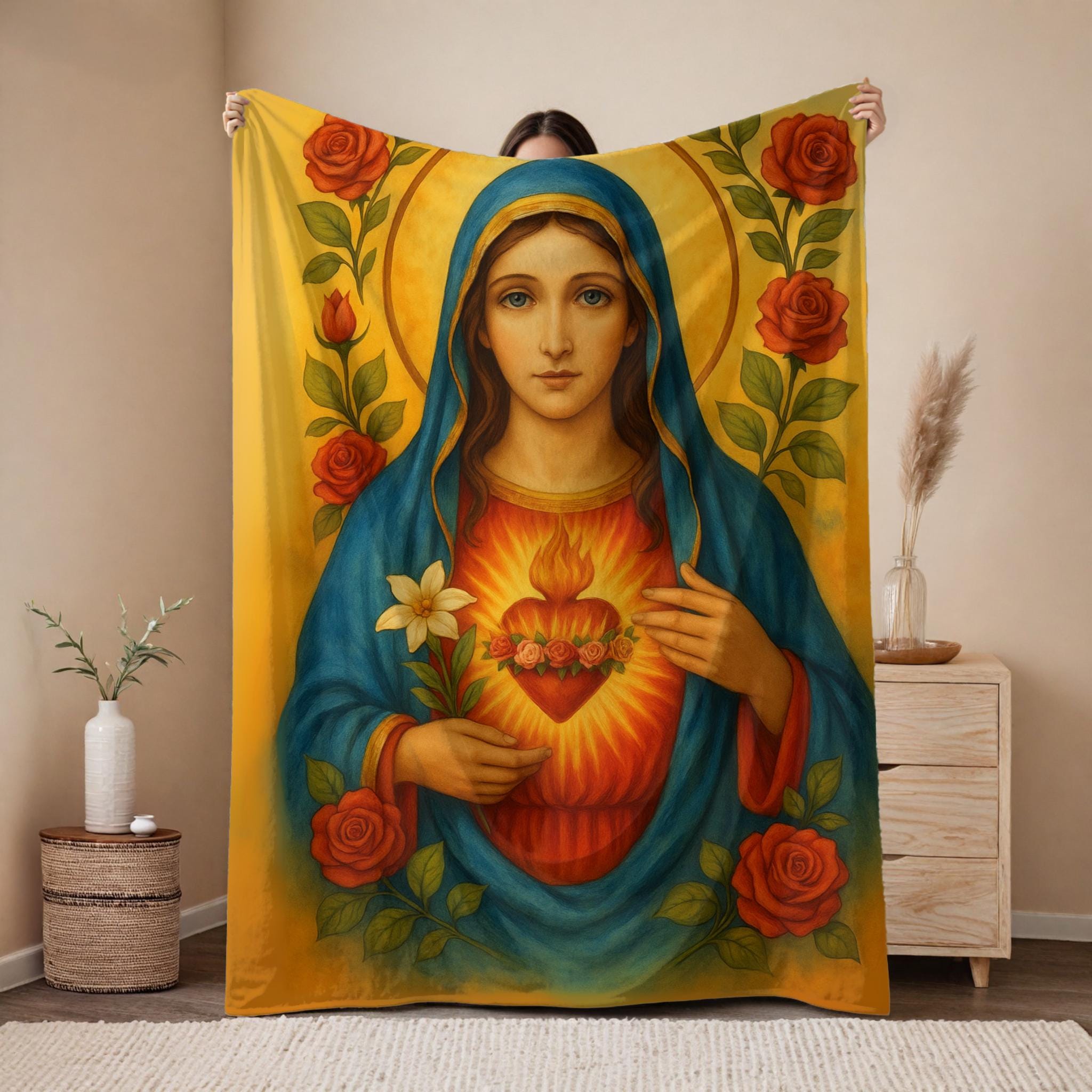 mt0605@R様専用】Supreme Virgin Mary Blanket Virgin Mary Blanket - Etsy