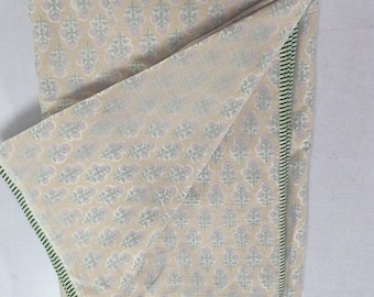 soft cotton indian flower dohar , Reversible Floral printed AC Blanket,summer quilt
