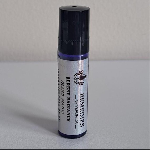 Handmade Serene Radiance Fragrance Roll-On Essential Oil Blend