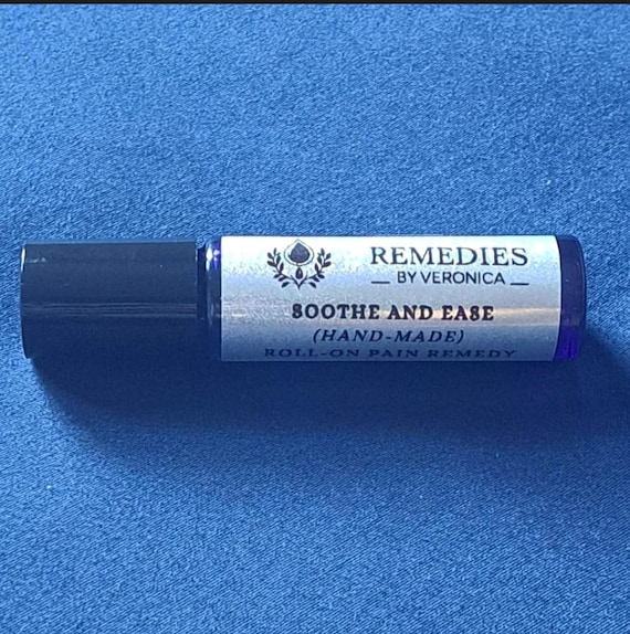 Handmade Soothe and Ease Roll-On Pain Remedy Essential Oil Blend