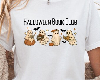 Halloween Ghost Shirt, Read more books ghost Sweatshirt, Bookish ghost Tshirt, Cute Ghost Shirt, Halloween Gift, Fall Spooky Ghost Tee