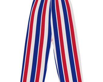 All-over print unisex wide-leg pants