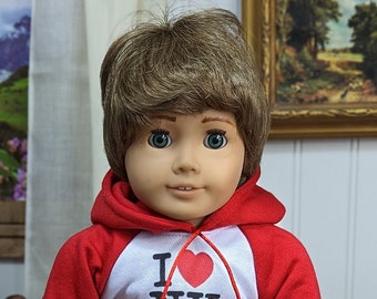 NEW! One of a Kind Boy 18 Inch Doll - Ethan - Unique Male AG Doll - Pre-loved 18 inch Doll - OOAK - Collectible Doll - for Doll Lovers