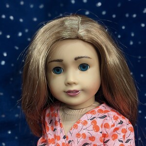 Meet Cadence - One of a Kind Custom Doll - American Girl Doll - Pre-loved 18 inch Doll - Glow Up Collectible Doll - for Doll Lovers