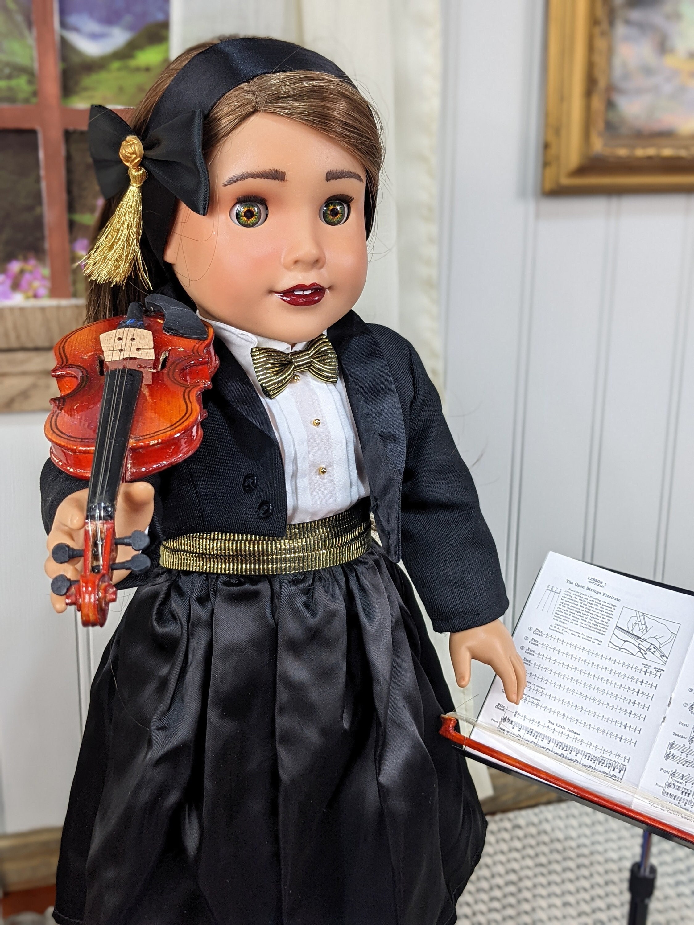 Vintage Collectible American Girl of Today Recital Outfit I With Jacket Skirt Blouse Violin Classic AG Retired Doll Collectible Etsy