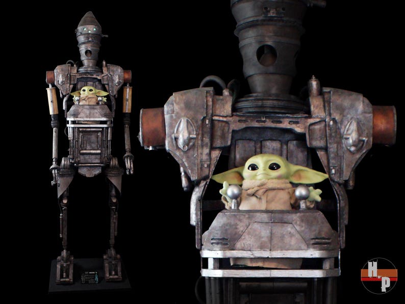 IG-12 Droid Chest Template, Life-size EVA Foam Pattern (PDF) - Etsy