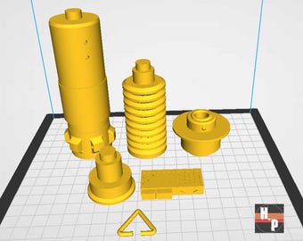 Luke Skywalker Lightsaber 3D Print Kit | Star Wars Prop (Digital Download)