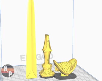 Daemon Targaryen Dagger 3D Print Files | House of the Dragon .stl Kit