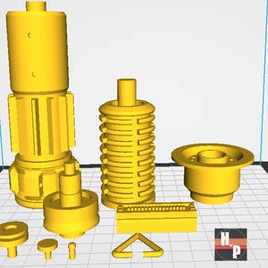Obi-Wan Kenobi Lightsaber Kit | 3D Print Kit Makes Screen Accurate Saber from Star Wars A New Hope | Digital Download