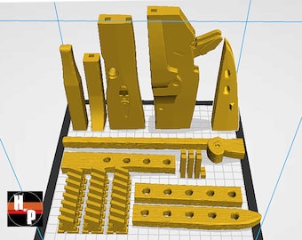 Horizon - Forbidden West Quen Guard Sword | Post Apocalyptic Chainsaw Sword 3D Print Files