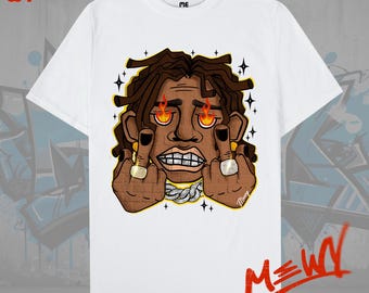 T-shirt graphique Band4Band : streetwear hip hop graffiti