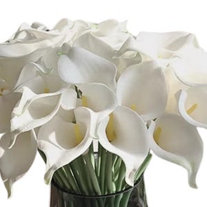 5-10 Pieces Real Touch Calla Lily Silk Flower Home Decor