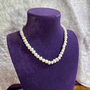 Handmade Freshwater Pearl Necklace, Elegant Women’s Jewelry Gift