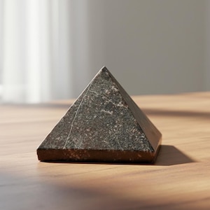 Natural Garnet Pyramid | Root Chakra Grounding Stone