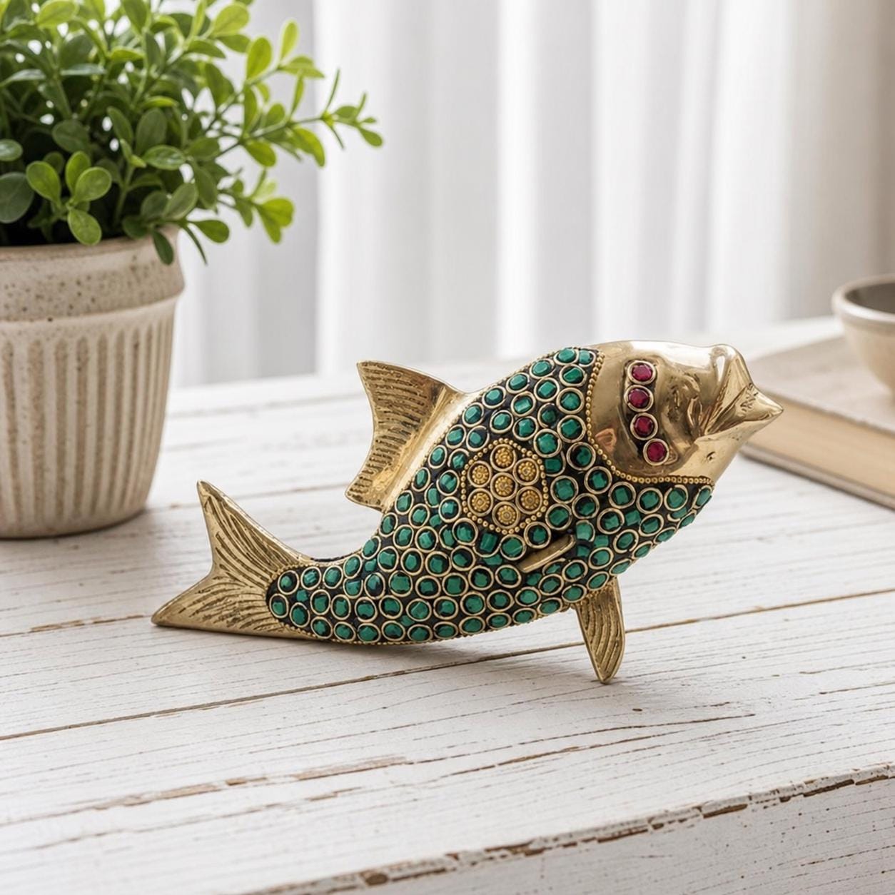 Feng Shui Lucky Fish Statue - Etsy