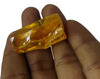 Flash Sale! 375.00 Ct Natural Yellow Sapphire Rough Gemstone - DIY Jewelry Stone for Rings/Pendants - Free Shipping + Secure Packaging