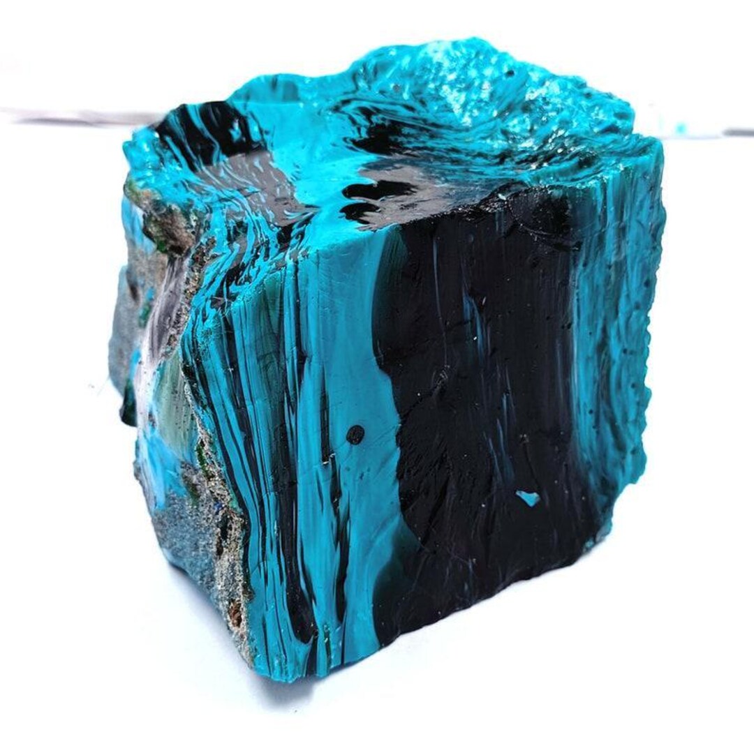 Sky Blue Turquoise Obsidian Rough Stone 1100‑1200 carat Raw Uncut ...