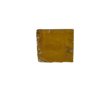 Raw yellow sapphire gemstone for jewelry making or wire wrapping