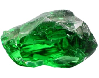 Raw Green Andara Obsidian Crystal: 1150 Carat Rough Gemstone, Mexico