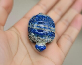 ラピスラズリー 亀置物 ラピスラズリの亀の置物 | 癒しのクリスタル