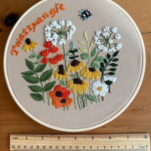profanity embroidery wall art