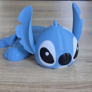Niedliches Stitch Cupholder | 3D gedruckter Becher-Untersetzer | Kawaii Schreibtisch Dekor | Geschenk für Disney-Liebhaber | Anime Charakter Tassenständer