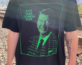 Ronald the Reptile - Screenprinted Political Cotton T-shirt