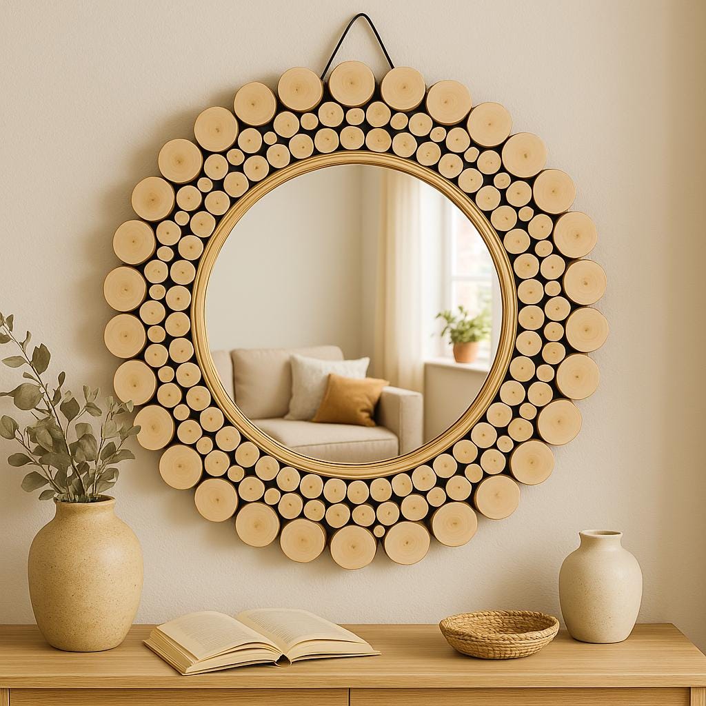 工芸品 - 手作り - 伝統 - 木製ミラー - モロッコ - - Etsy 日本